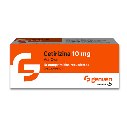 CETIRIZINA 10MG TAB X 10 (GENVEN)